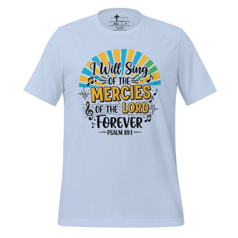 I will sing Psalm 89:1 womens Christian T-Shirt
